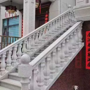 三亚 天然石材 阳台庭院护栏、栏杆