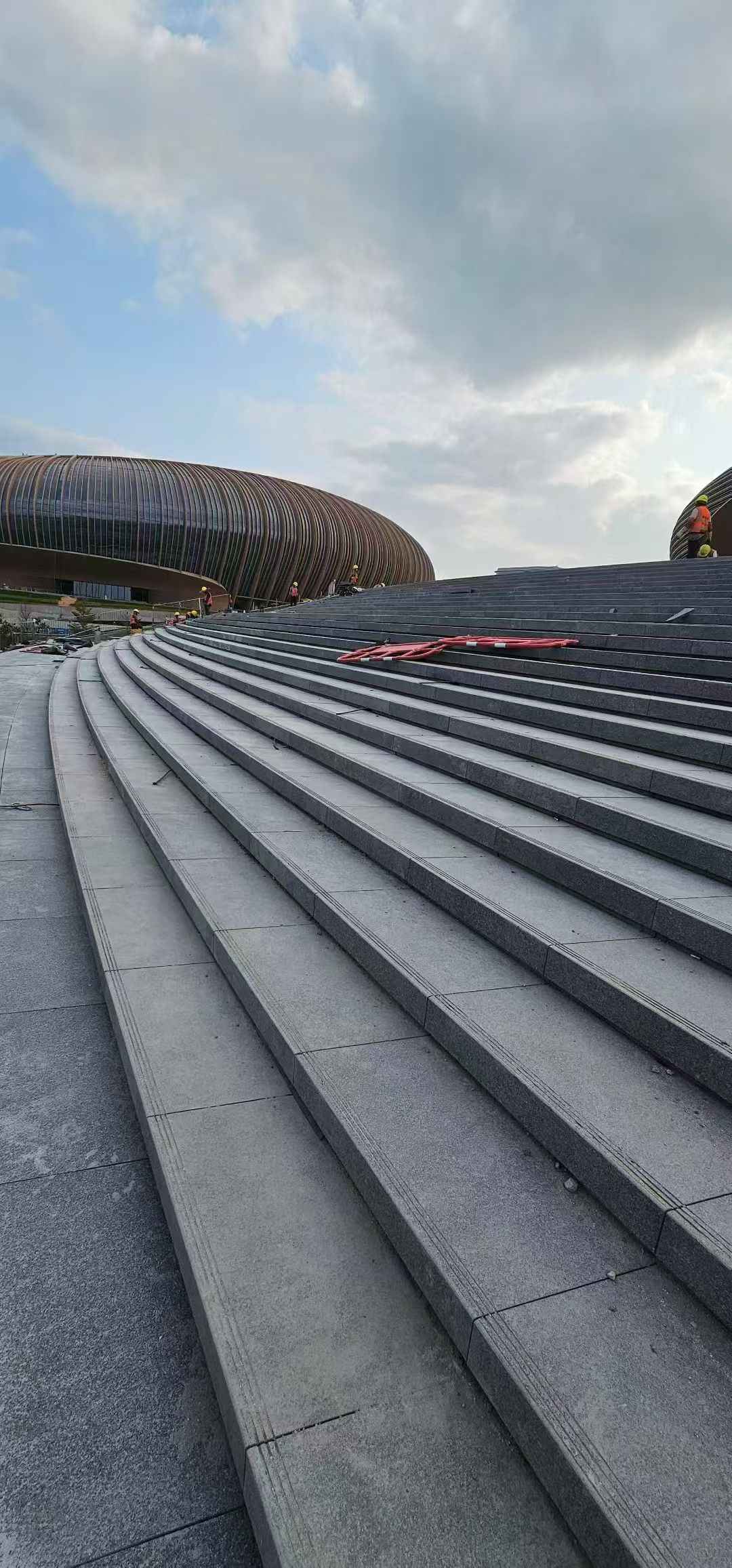 三亚 弧形整石台阶铺装效果图