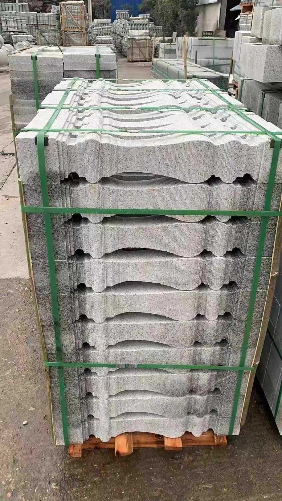 三亚 芝麻白方形拉丝面，栏杆花瓶柱