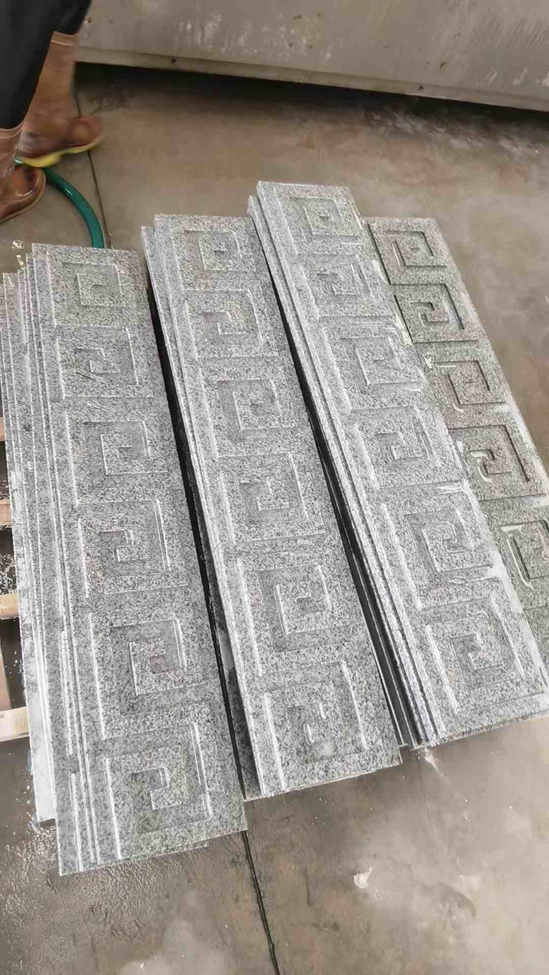 三亚 别墅回纹线条，雕刻