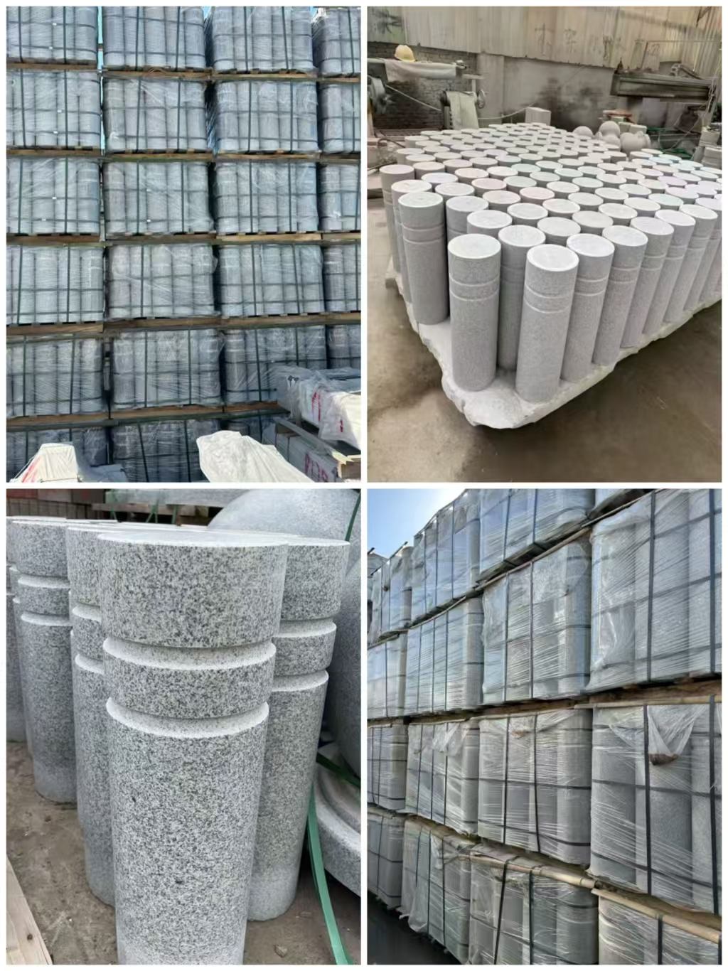 三亚 芝麻白花岗岩挡车柱、隔离柱多少钱