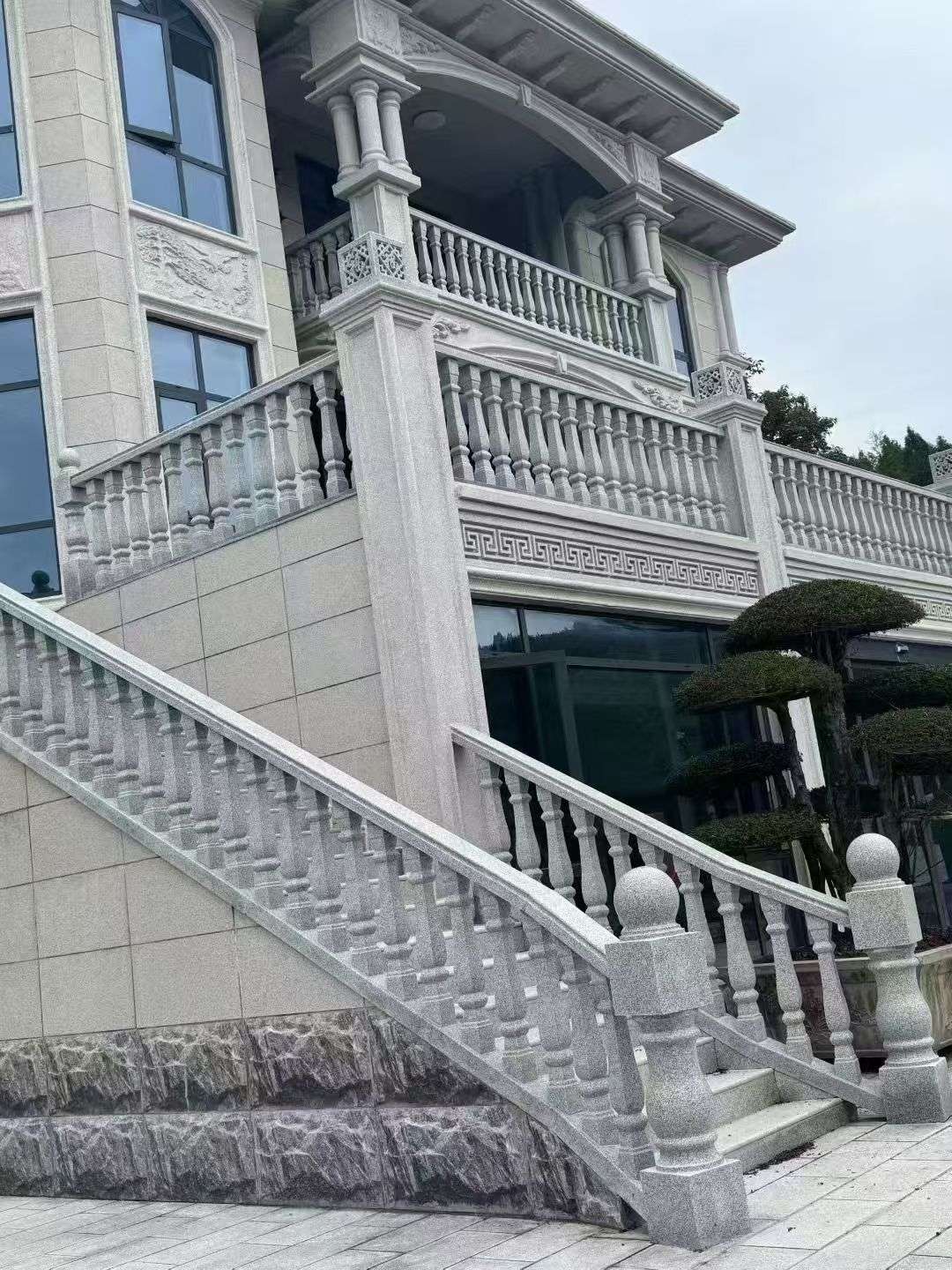 三亚 芝麻白别墅，栏杆