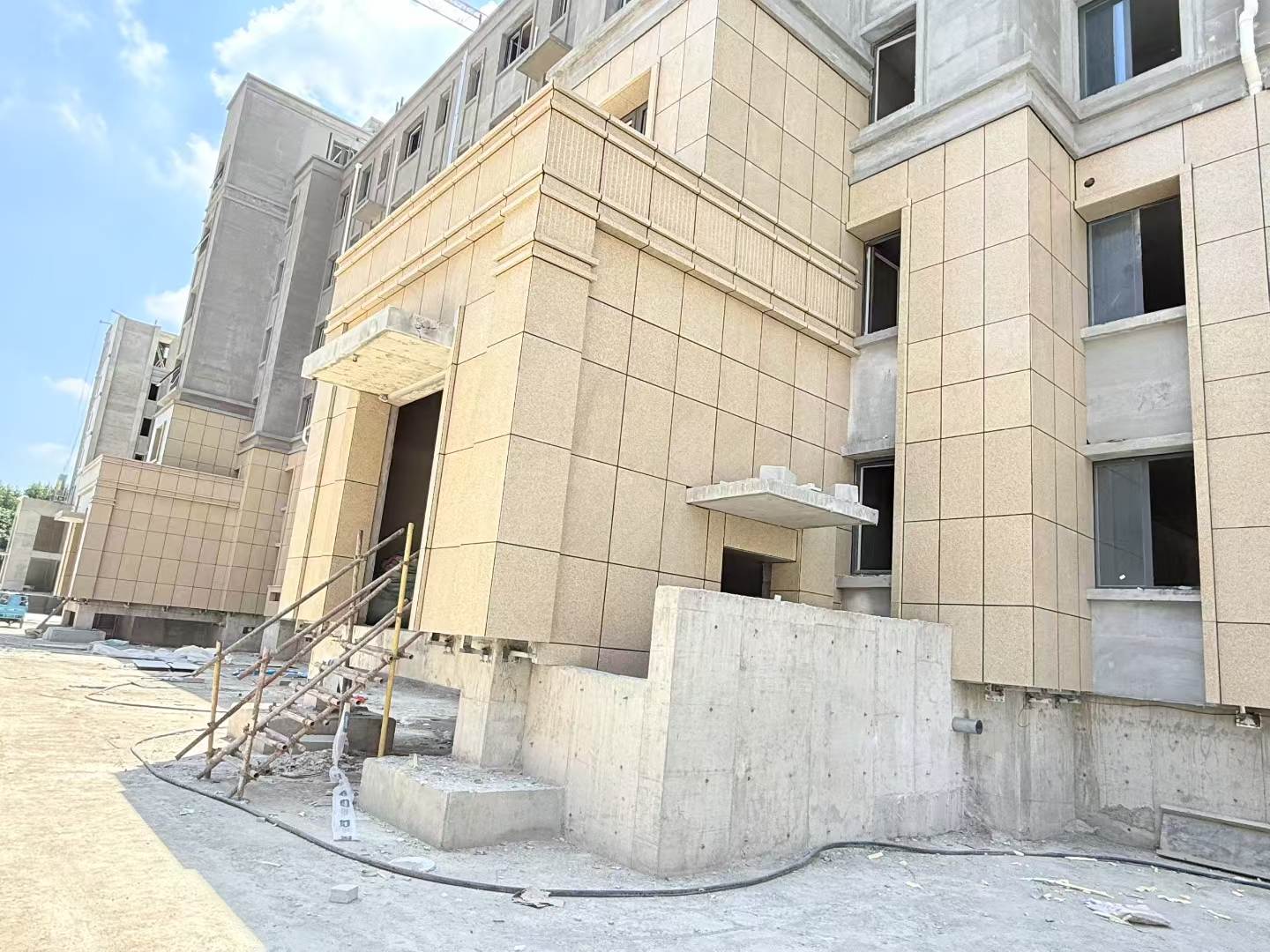 三亚 黄金麻干挂，工地实拍